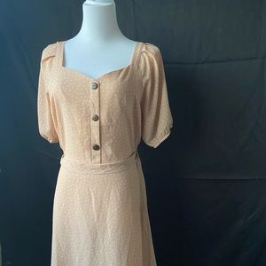 vintage style pink dress (never worn)